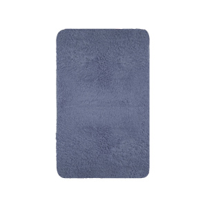 Коврик для ванной АКВАЛИНИЯ Woolly, 50х80 см, голубой (5084)