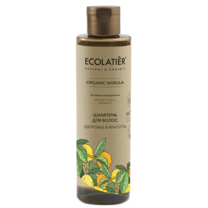 Шампунь для волос ECOLATIER Organic marula Здоровье& Красота 250мл
