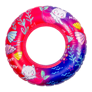 Круг надувной  для плавания PLAYMARKET ПВХ для детей старше 4-х лет  60см (91975)