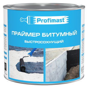 PROFIMAST Праймер битумный быстросохнущий 2л (1,8кг)