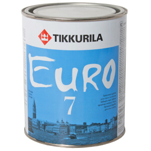Краска в/д TIKKURILA EURO POWER 7 латексная база-С (0,9л)