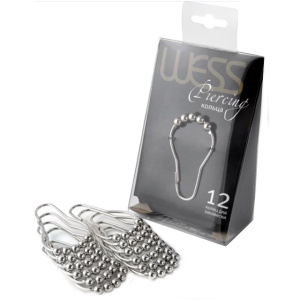 Кольца для занавесок WESS Piercing (G77-22) метал.