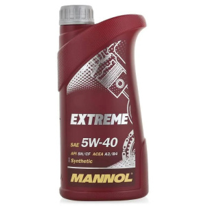 Масло моторное MANNOL Extreme, SN 5W/40, синтетическое, 4л