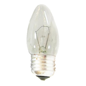 Лампа накаливания FAVOR B36 60W E27 CL свеча прозрачная