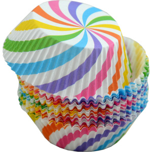 Набор бумажных форм для выпечки кексов MARMITON Праздник 50шт