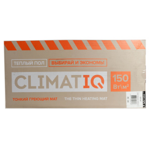Мат двужильный CLIMATIQ 1350Вт (9м2) без терморегулятора
