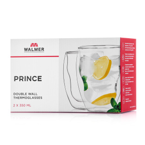 Набор термобокалов WALMER Prince W02021035 0.35л 2шт стекло