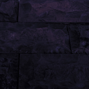Камень декоративный Неаполь Антрацит Массив (0,5кв.м)бетон