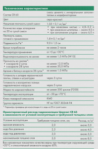 Гидроизоляция ЦЕРЕЗИТ СR65 Waterproof, 20кг