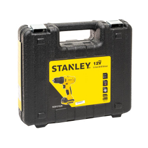 Шуруповерт аккумуляторный STANLEY SCD121S2, 12В, 2*1.5Ач, 26Нм, 400/1500об/мин,кейс