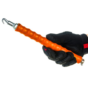 Крюк для вязки проволоки REMOCOLOR, с винтовым механизмом, пластиковая рукоятка, 330*28мм