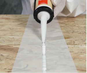 Герметик строительный NEOMID для OSB-плит и деревянных поверхностей белый (310мл)
