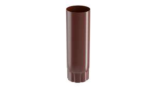 Труба сливная D100 2м (RAL8017 шоколад)