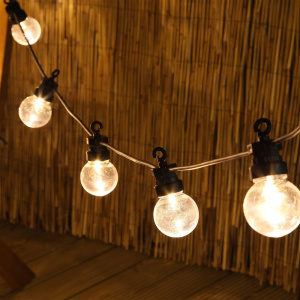 Электрогирлянда Лампы 20 LED Kaemingk (10м+5м шнур) теплый свет