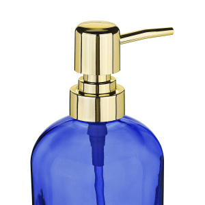 Дозатор для жидкого мыла MOROSHKA Bright Colors, 8х8х17,5 см, синий