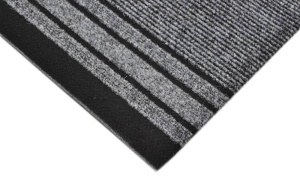 Покрытие ковровое Rekord 802 серый (резина) 1м