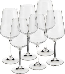 Набор бокалов для вина Crystalex Сандра 450мл 6шт D4657
