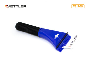 Скребок для удаления льда, мягкая ручка, синий (VE IS-6B) VETTLER