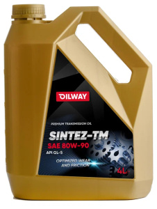 Масло для коробки 4л синтетическое SinteZ-TM 80W-90 API GL-5