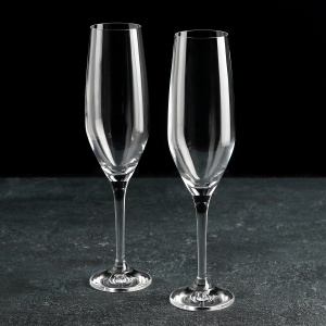 Набор бокалов для шампанского BOHEMIA CRYSTAL Амороссо 40651 200мл 2шт