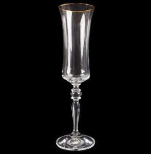 Набор бокалов для шампанского BOHEMIA CRYSTAL Грация 20639 190мл 6шт