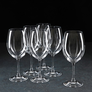 Набор бокалов для вина BOHEMIA CRYSTAL Лара 40415 450мл 6шт