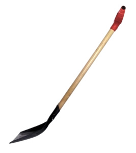 Лопата совковая «Землеройка» с березовым черенком и ручкой, L=1260 мм