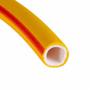 Шланг поливочный Резиновый (ТЭП) Soft Touch армированный, 1/2, 25 м, желтый