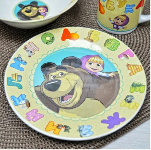 Набор детской посуды Маша и Медведь Азбука MBCS3-3 3пр