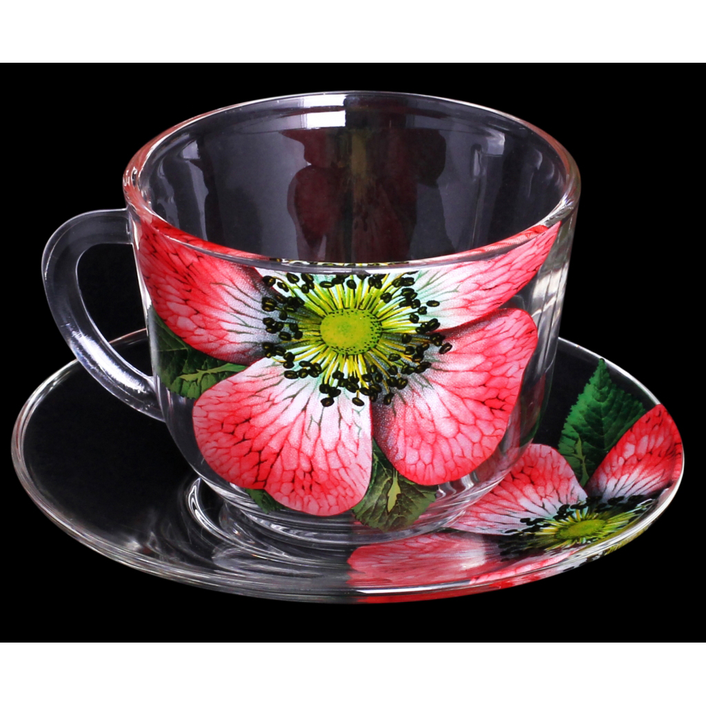 Набор чайный Декостек Китайская роза 2222-Д 2пер 4пр