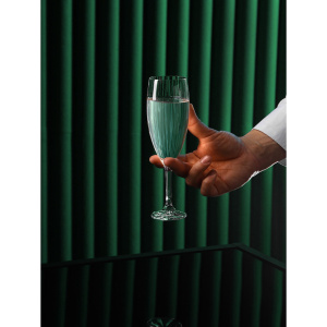 Набор бокалов для шампанского BOHEMIA CRYSTAL Магнолия 40934 210мл 6шт