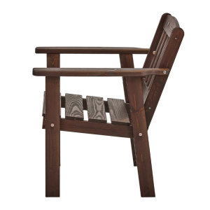 Кресло СОЛО,сосна окрашенная палисандр