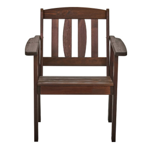 Кресло СОЛО,сосна окрашенная палисандр