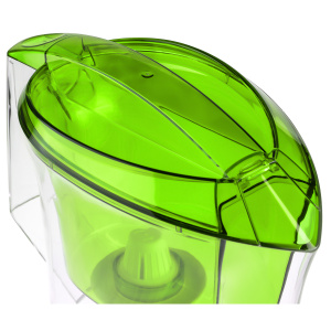 Фильтр-кувшин Гейзер Дельфин (зеленый прозрачный) 3,0л, модуль 301