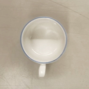 Чашка кофейная ДФЗ 100мл отводка синий фарфор