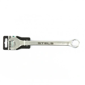 Ключ комбинированный STELS, CrV, 22мм, матовый хром