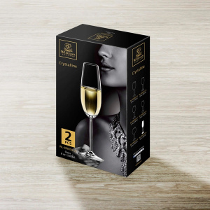 Набор бокалов для шампанского WILMAX 888005/2С 230мл (2шт)