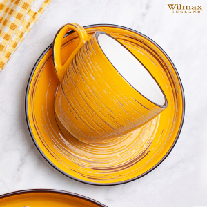Чашка WILMAX Spiral WL-669434/A 110мл желтый