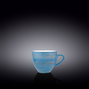 Чашка WILMAX Spiral WL-669635/A 190мл голубой