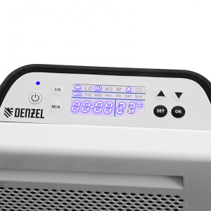 Конвектор электрический гибридный DENZEL HybridX-1000 ИК нагреватель цифровой термостат 1000Вт
