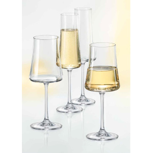 Набор бокалов для шампанского BOHEMIA CRYSTAL Экстра 40862/Q90397 210мл 6шт