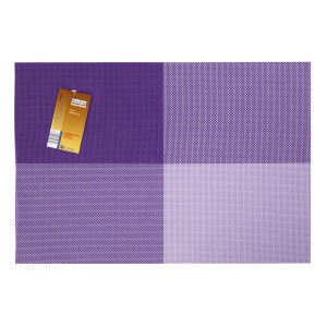 Салфетка под горячее REMILING HOUSEHOLD Клетка-3 30х45см сиренево-фиолетовый