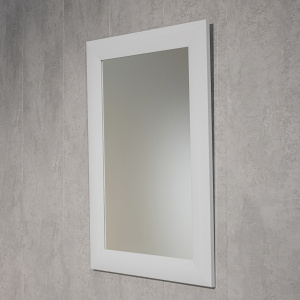 Зеркало Silver Mirrors  41х61см белый глянец