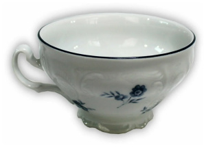 Пара чайная THUN Bernadotte Синие мелкие цветы БЕР0136 205мл