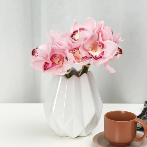 Букет искусственных цветов Цимбидиум H25см розовый