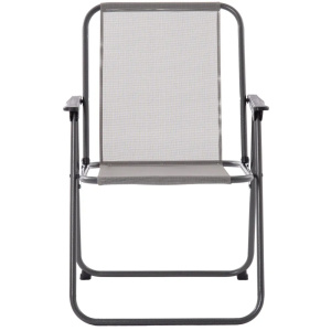 Кресло складное 53х58х75 сталь 18мм с полимер покрытием (CFBX0021) макс 90кг
