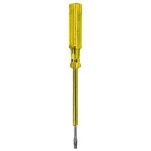Отвертка индикаторная 190мм 100-500В, желтая ручка