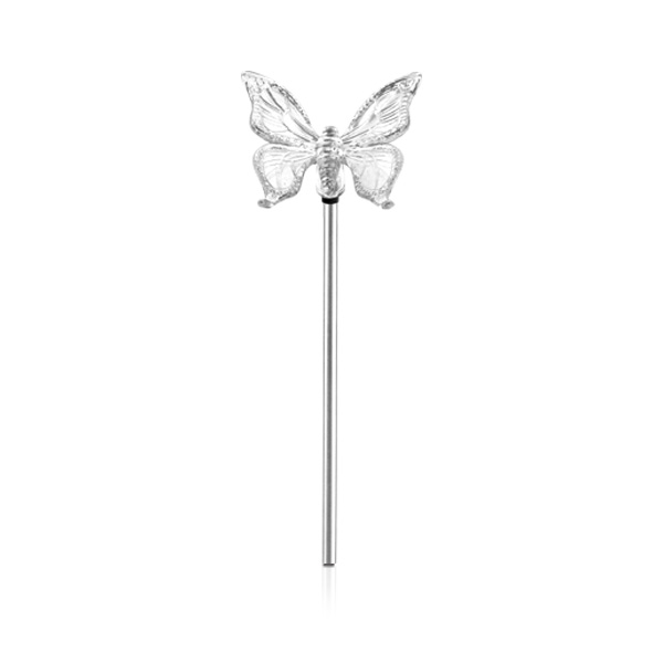 Светильник садовый WOLTA SOLAR Butterfly, нержавеющая сталь, пластик, 72см
