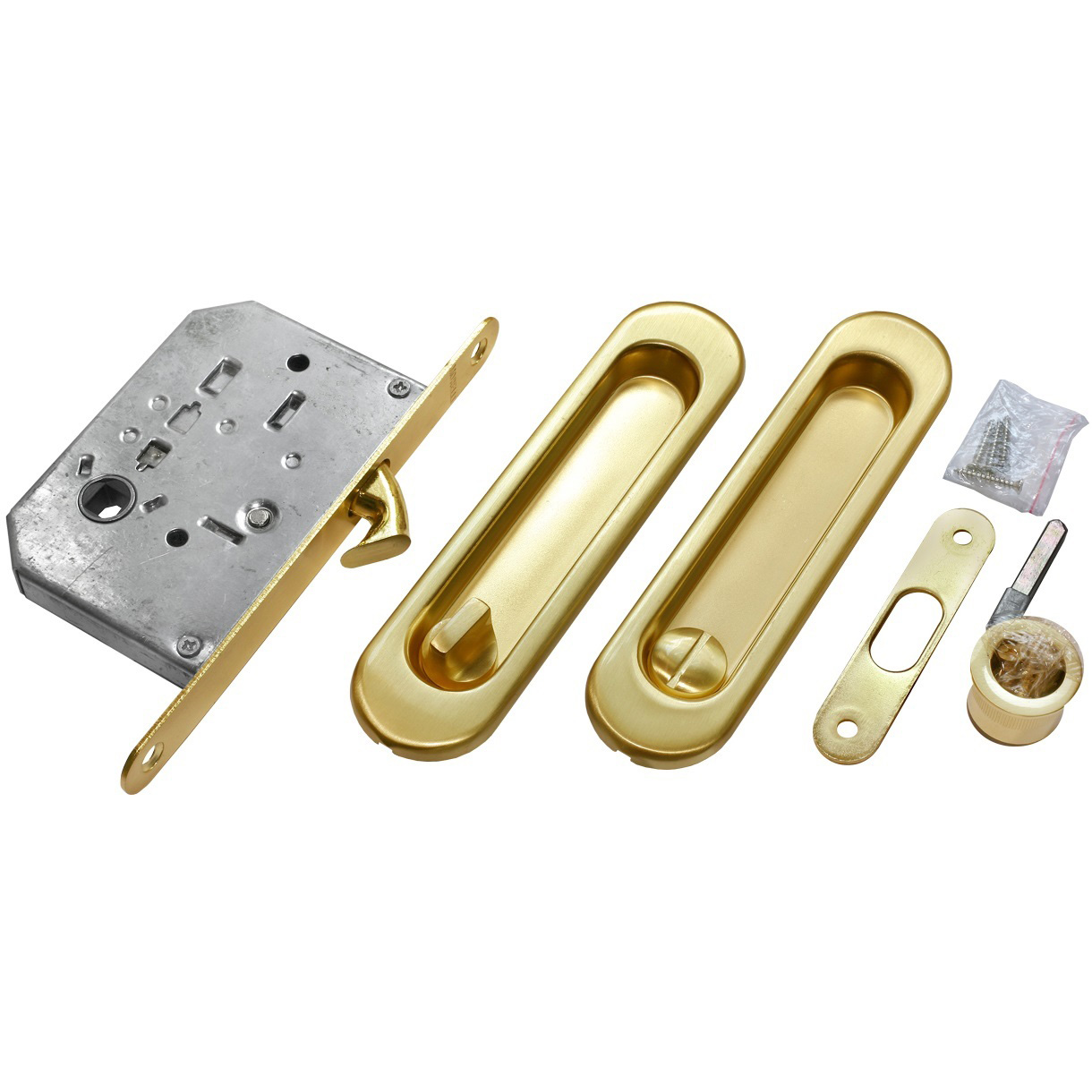 Комплект для раздвижных дверей MORELLI MHS150 WC SG, матовое золото