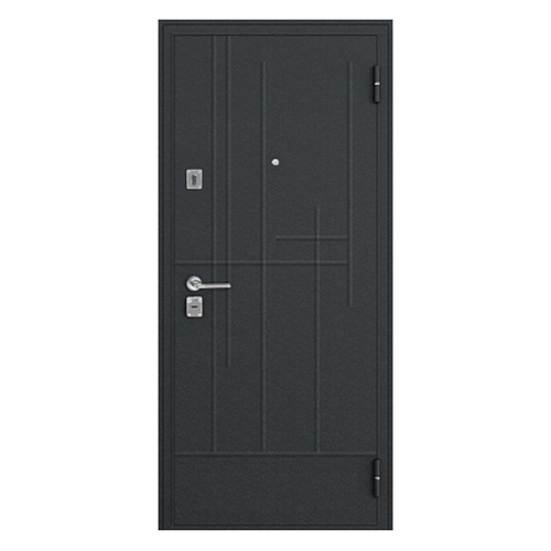 Дверь входная стальная SalvaDoor 5 Черный шелк 860х2050х70мм, лев.